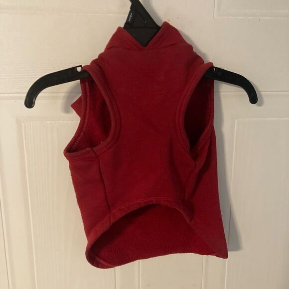 Dog Sweatshirt Hoodie Still Living With My Parents Red Small Dog Clothing - Picture 3 of 8